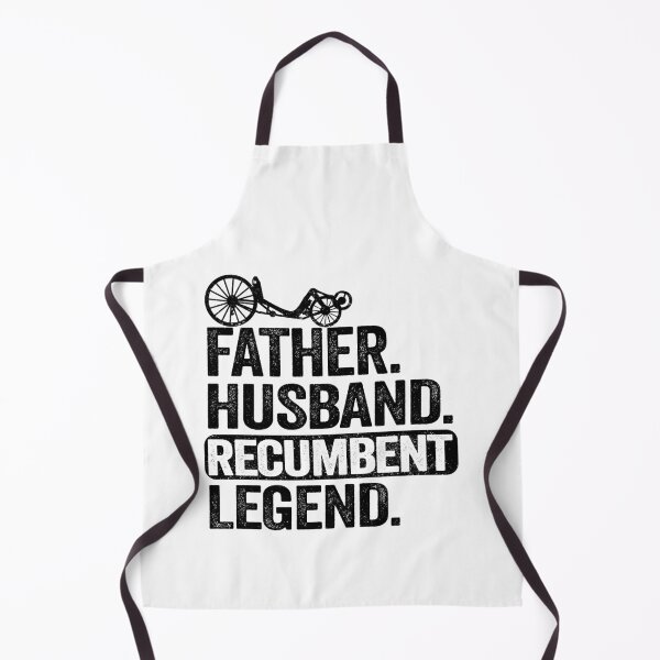 Item preview, Father Husband Recumbent Legend Funny Recumbent Bike designed and sold by Stronzi.