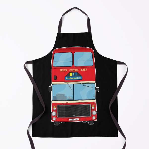 Item preview, Kelvin Central Buses KCB Ailsa Bus 197 YMS711R Illustration designed and sold by BFXIII.