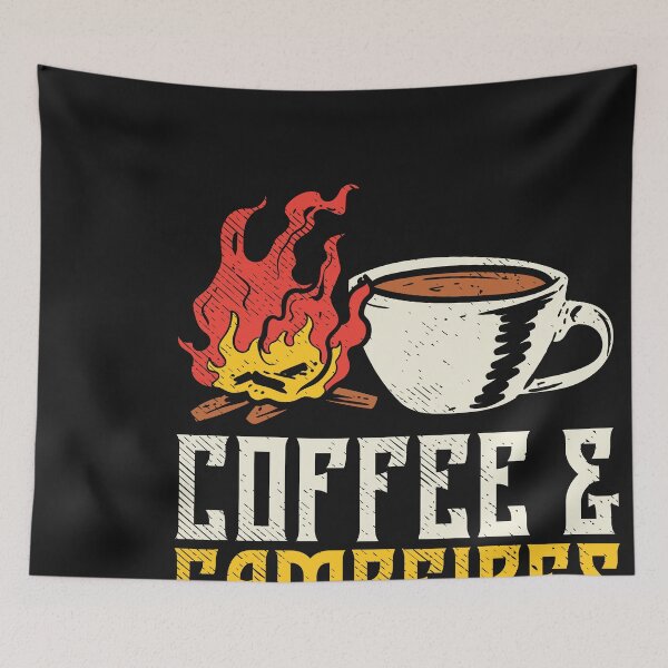 Item preview, Coffee and Campfires designed and sold by Bricke.