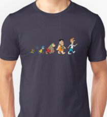 Hanna Barbera Evolution Unisex T-Shirt