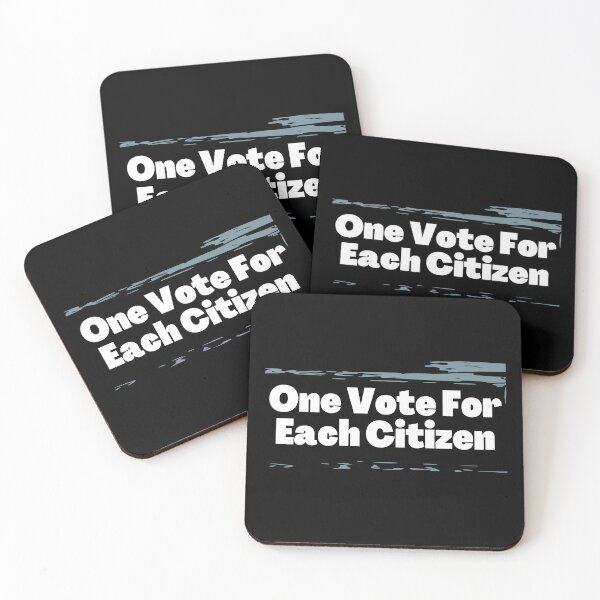Item preview, One Vote For Each Citizen Political Design designed and sold by EarthArtDesigns.