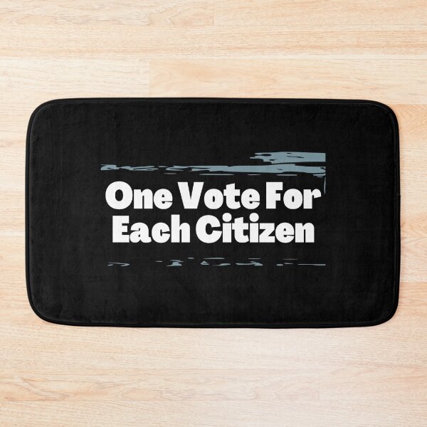 Item preview, One Vote For Each Citizen Political Design designed and sold by EarthArtDesigns.
