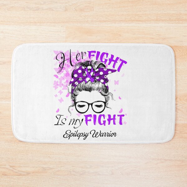 Item preview, Her Fight Is My Fight Epilepsy Warrior designed and sold by rechardtee.