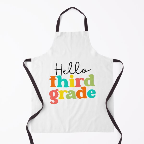 Item preview, hello third grade bright colors designed and sold by AndrewMarieD.