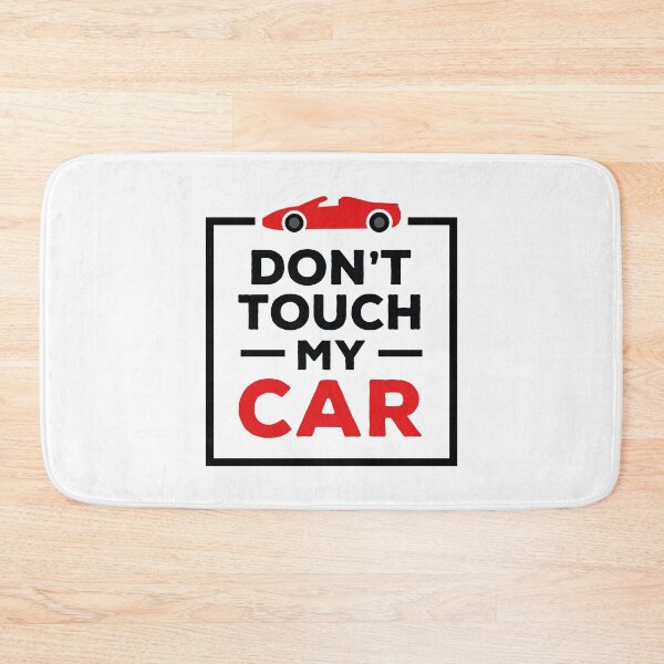 Item preview, Don't Touch My Car (Black and Red) designed and sold by FilipeFerreira.