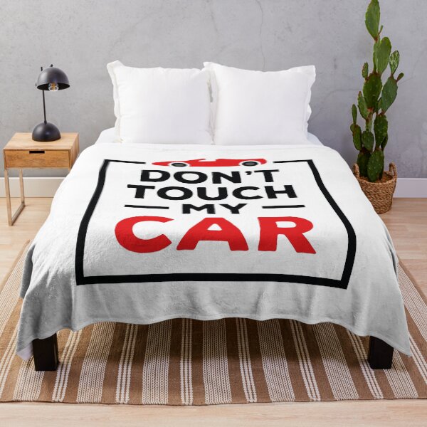Item preview, Don't Touch My Car (Black and Red) designed and sold by FilipeFerreira.