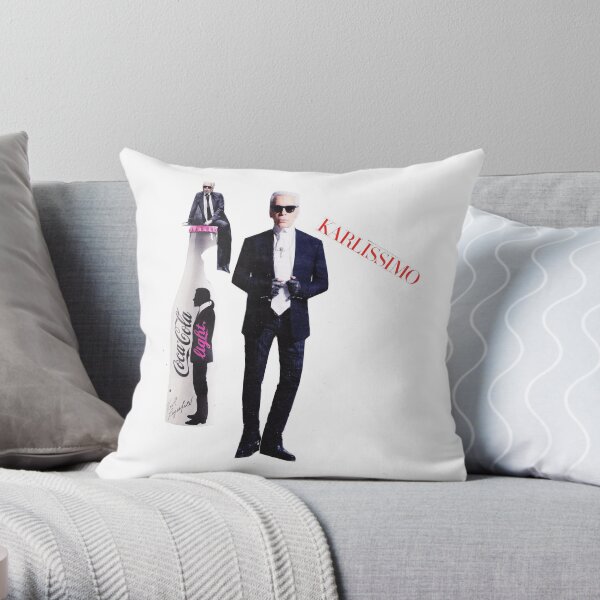 Karl Lagerfeld Who Collection Throw Pillow