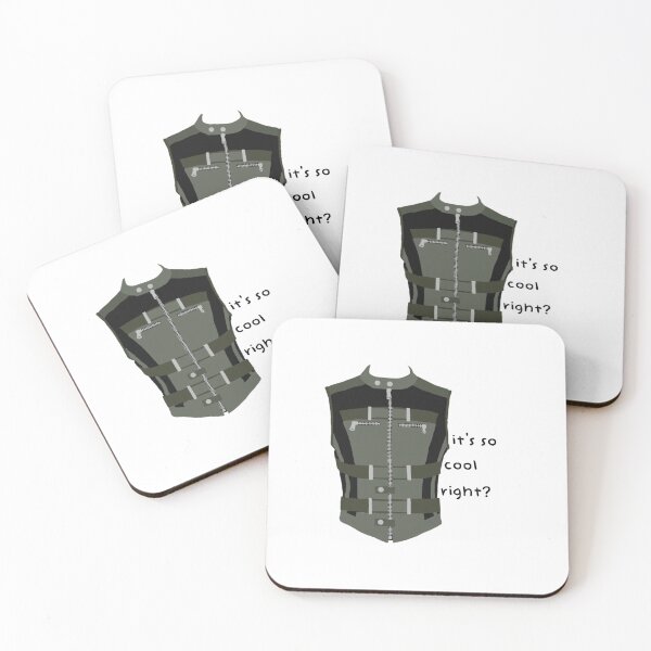 Item preview, Yelena Belova’s Vest Quote designed and sold by maisiesdesigns.