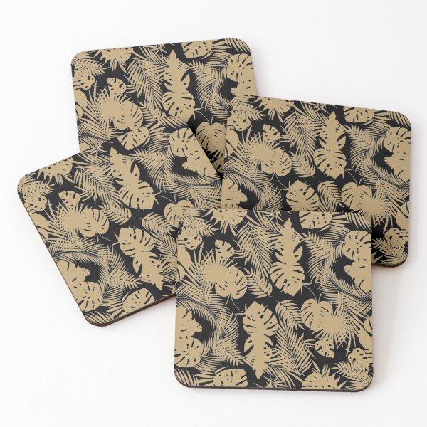 Item preview, Hojas tropicales doradas designed and sold by CoolYule.