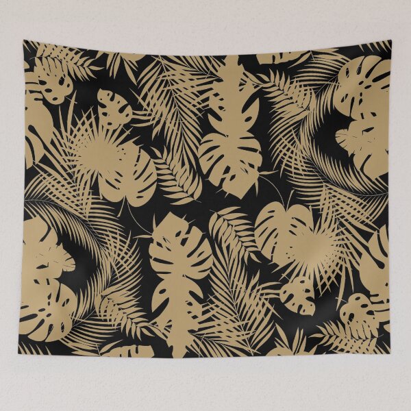 Item preview, Hojas tropicales doradas designed and sold by CoolYule.