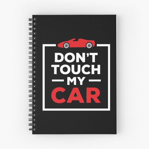 Item preview, Don't Touch My Car (Black BG) designed and sold by FilipeFerreira.