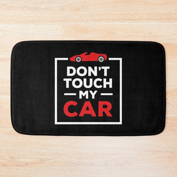Item preview, Don't Touch My Car (Black BG) designed and sold by FilipeFerreira.