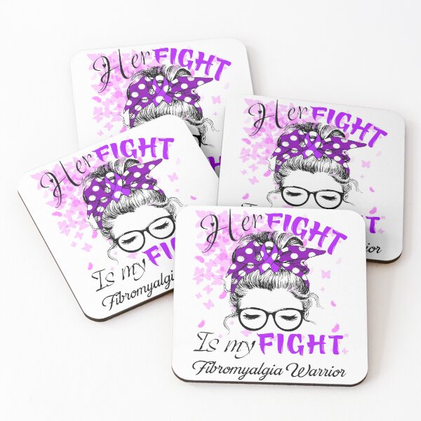 Item preview, Her Fight Is My Fight Fibromyalgia Warrior designed and sold by rechardtee.