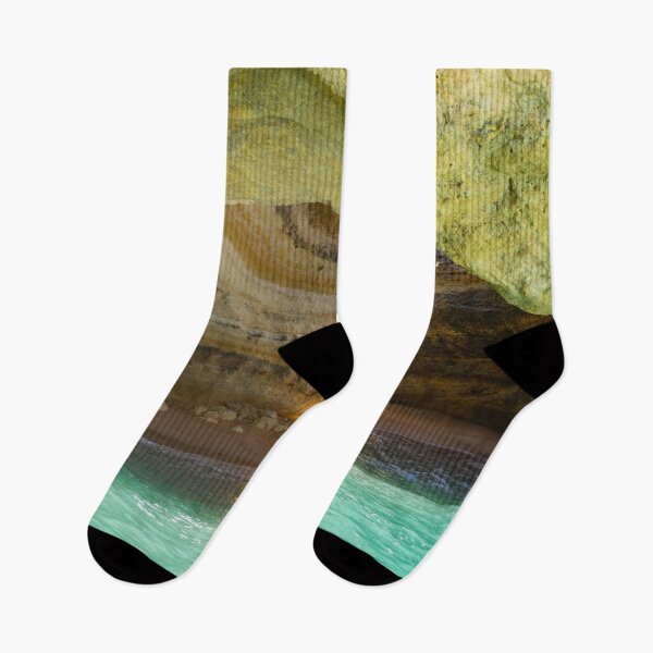 Item preview, Jewel Glow - Iconic Algar de Benagil Sea Cave in Brilliant Gemstone Hues designed and sold by Georgia Mizuleva.