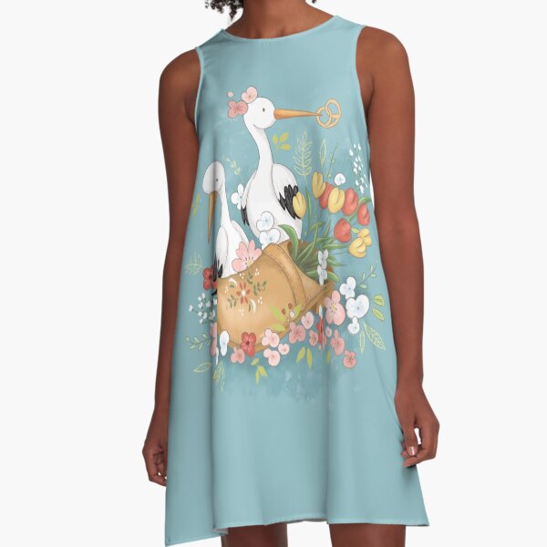 Bien chez nous en Alsace A-Line Dress