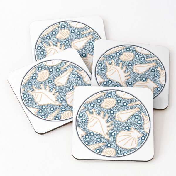 Item preview, Found On The Beach Sea Shell Circular Pattern designed and sold by Pierre Bernard Jr.