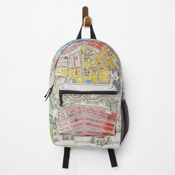 Item preview, Vintage Map Of Amsterdam (1795) by Cornelis van Baarsel designed and sold by Designedbysm.