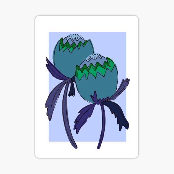 Item preview, Purple protea  designed and sold by Dyan Burgess.