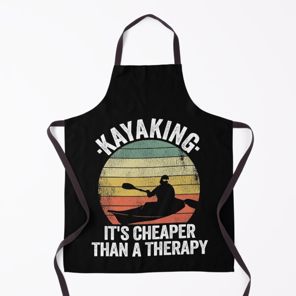 Item preview, Kayaking It's Cheaper Than A Therapy Funny Kayak Gift designed and sold by Stronzi.