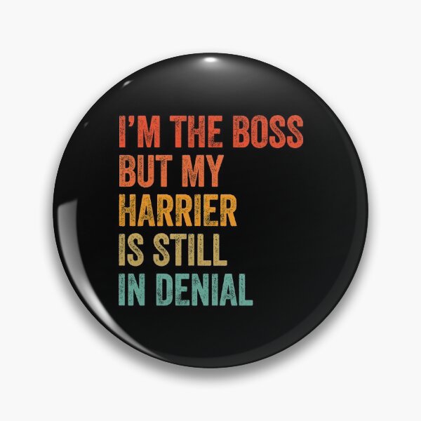 Item preview, I'm The Boss But My Harrier Is Still In Denial - Funny Harrier Dog Gift  designed and sold by Guarddogdrive.