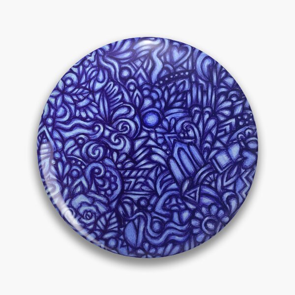 Item preview, purple zentangle designed and sold by Bella Dora Eunson.