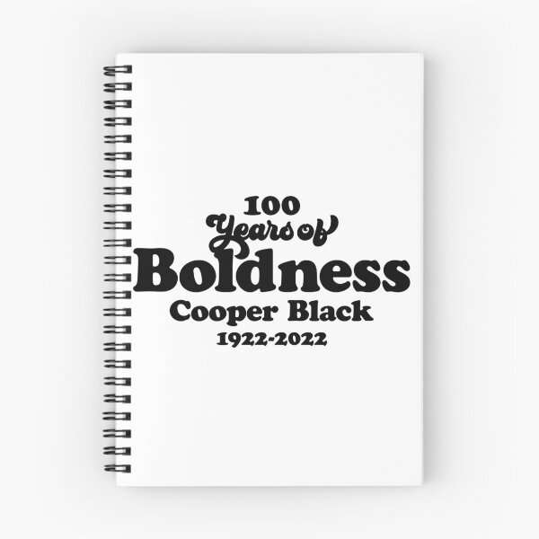Item preview, A Century of Boldness - Cooper Black Font Love designed and sold by t-shatsuclub.
