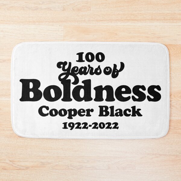 Item preview, A Century of Boldness - Cooper Black Font Love designed and sold by t-shatsuclub.