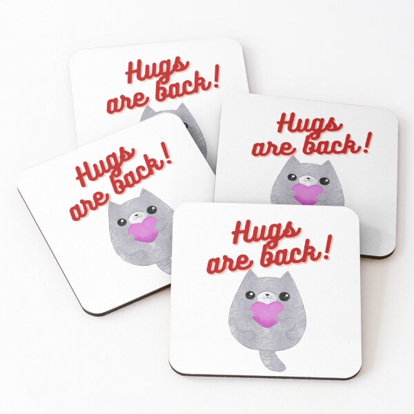 Item preview, Hugs are back cat designed and sold by P0kker.