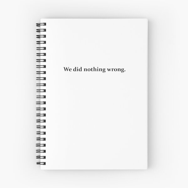 Item preview, We did nothing wrong Simon Young Royals quote designed and sold by morningvalley.