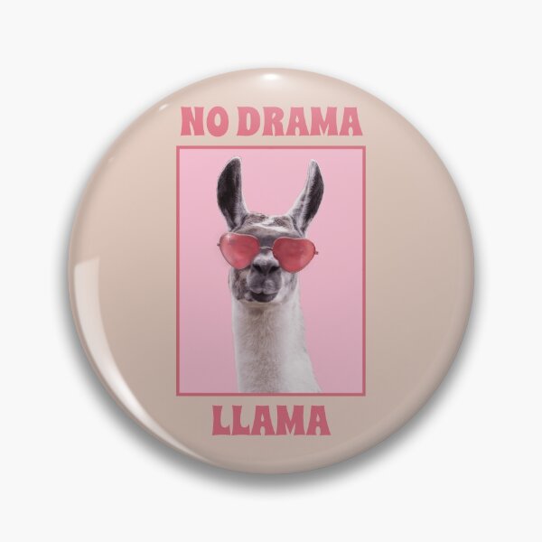 Item preview, NO DRAMA LLAMA WITH SUNGLASSES designed and sold by Studio TANFF.