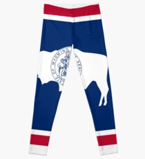 Wyoming-Flagge Leggings
