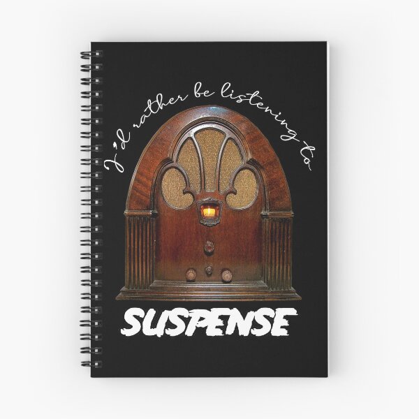 Item preview, Old Time Radio I'd Rather be Listening to Suspense designed and sold by VanadiumRoad.