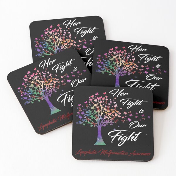 Item preview, Her Fight Is Our Fight Lymphatic Malformation Awareness designed and sold by Gillosina.