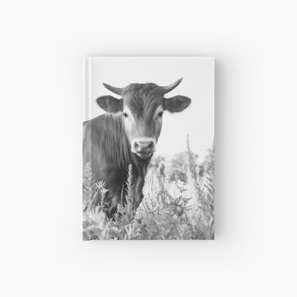 Moo Cow in the Flowers Hardcover Journal