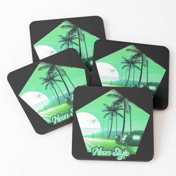 Item preview, Retro Neon Style Green designed and sold by NexusArts.