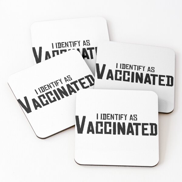 Item preview, i identify as vaccinated designed and sold by Iden-store.