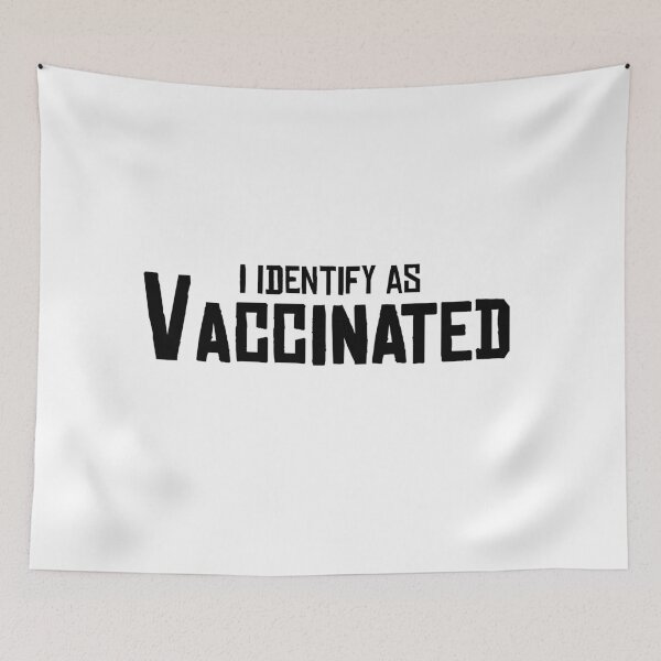 Item preview, i identify as vaccinated designed and sold by Iden-store.