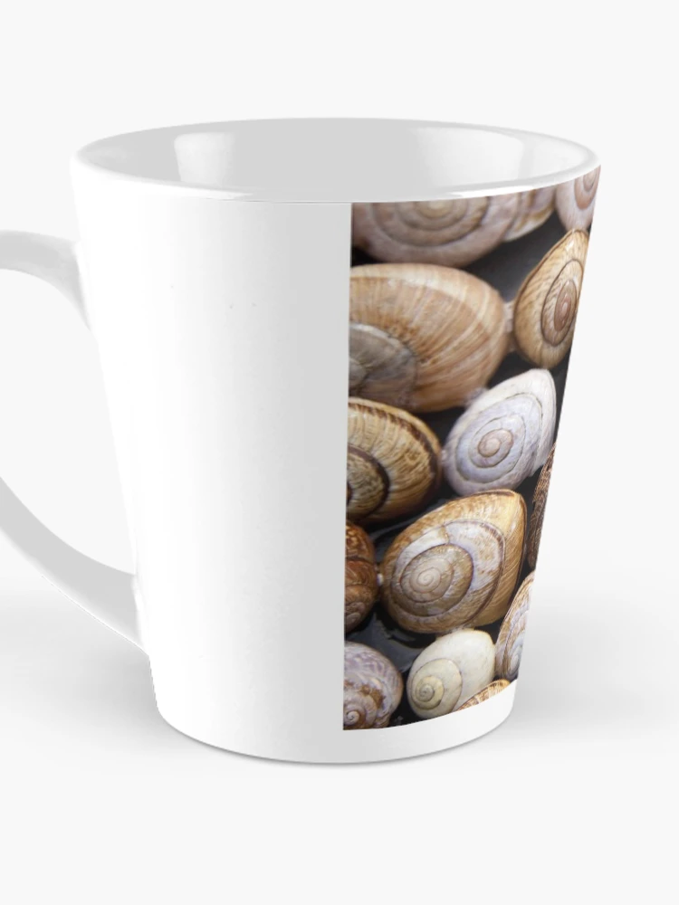 Thumbnail 3 of 4, Coffee Mug, Snails in a pattern designed and sold by RBDESIGN SHOP.