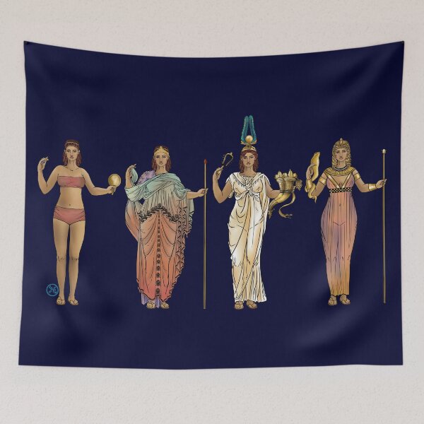 Item preview, Queen Arsinoe II designed and sold by ArchaeoArtist.