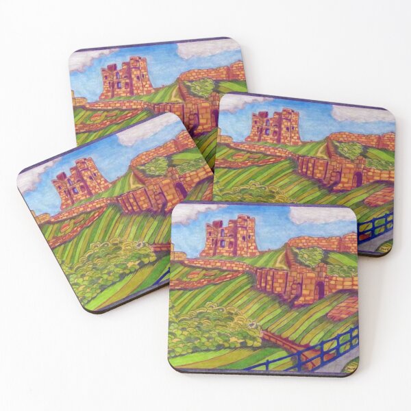 Item preview, 561 - SCARBOROUGH CASTLE - DAVE EDWARDS - COLOURED PCNCILS - 2021 designed and sold by BLYTHART.