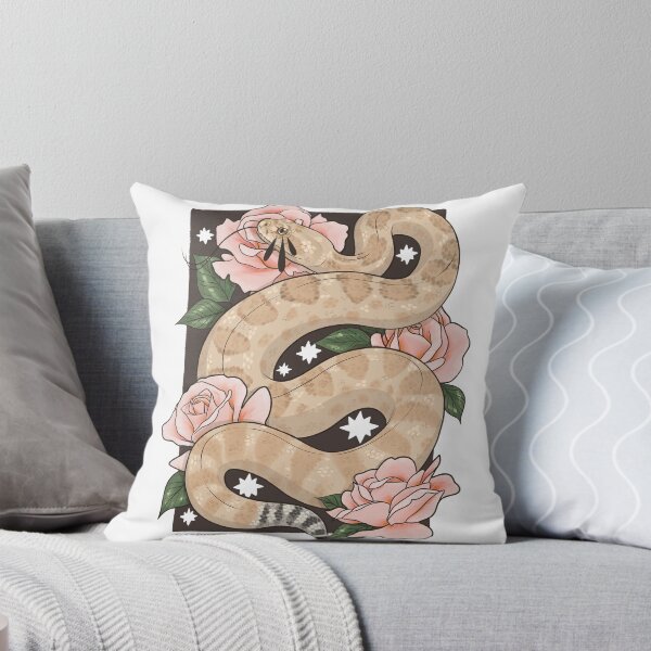Item preview, Santa Catalina Rattlesnake with Roses designed and sold by Paige Penrose.