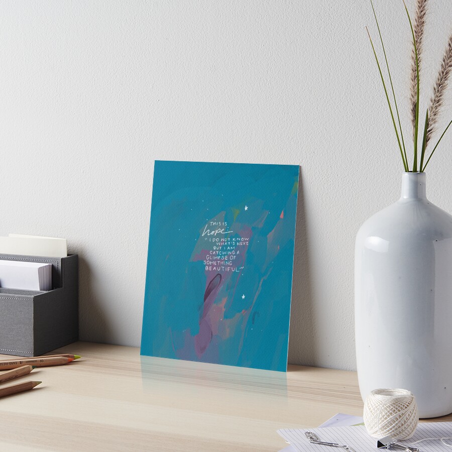 Item preview, Art Board Print designed and sold by morgansgoods.