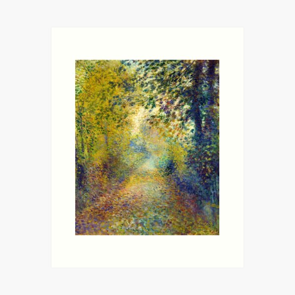 Vista previa del artículo con la obra «Pierre-Auguste Renoir (1841-1919) "En el bosque"», diseñado y vendido por Alexandra Dahl.
