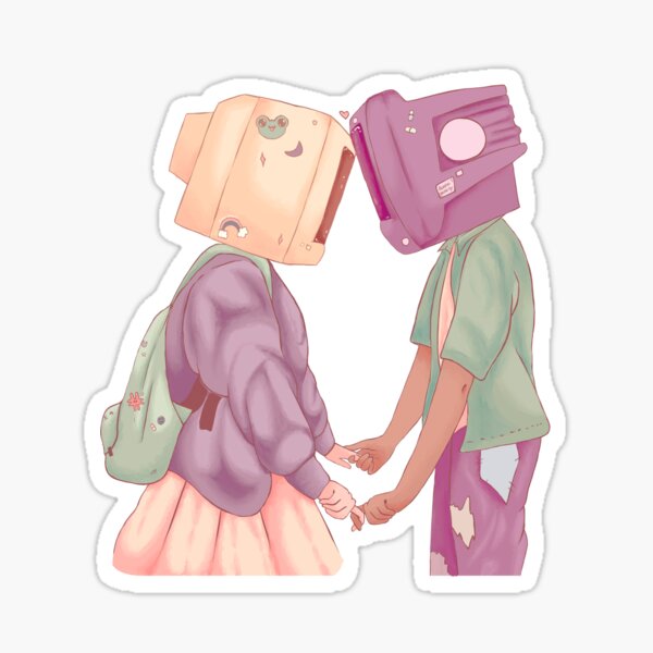 Item preview, Cute Love Robots :3 designed and sold by Annnimosity.