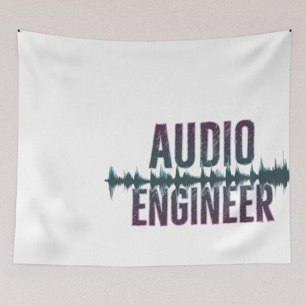 Item preview, Audio Engineer Gift Sound Wave Purple  designed and sold by DanLopesMerch.