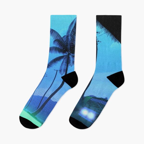 Artikelvorschau, Retro Neon Style Blau entworfen und verkauft von NexusArts.