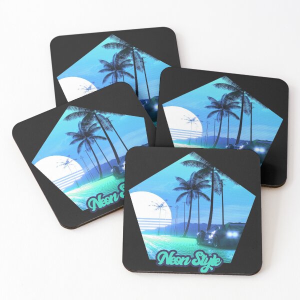 Item preview, Retro Neon Style Blue designed and sold by NexusArts.
