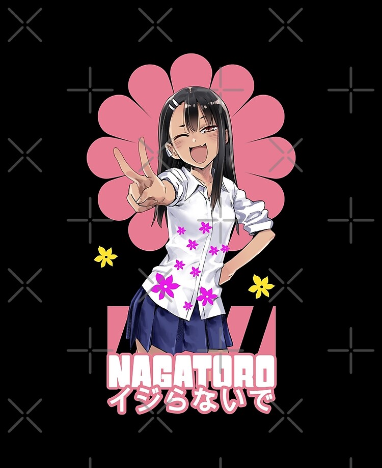 Nagatoro Hayase - The Sassy Waifu from Don't Toy with Me, Miss Nagatoro  anime and manga iPad Case & Skin for Sale by theUltZombie