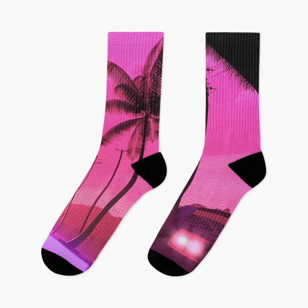 Artikelvorschau, Retro Neon-Stil Rosa entworfen und verkauft von NexusArts.