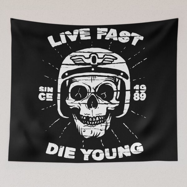 Item preview, Live Fast, Die Young designed and sold by Design Atlas.